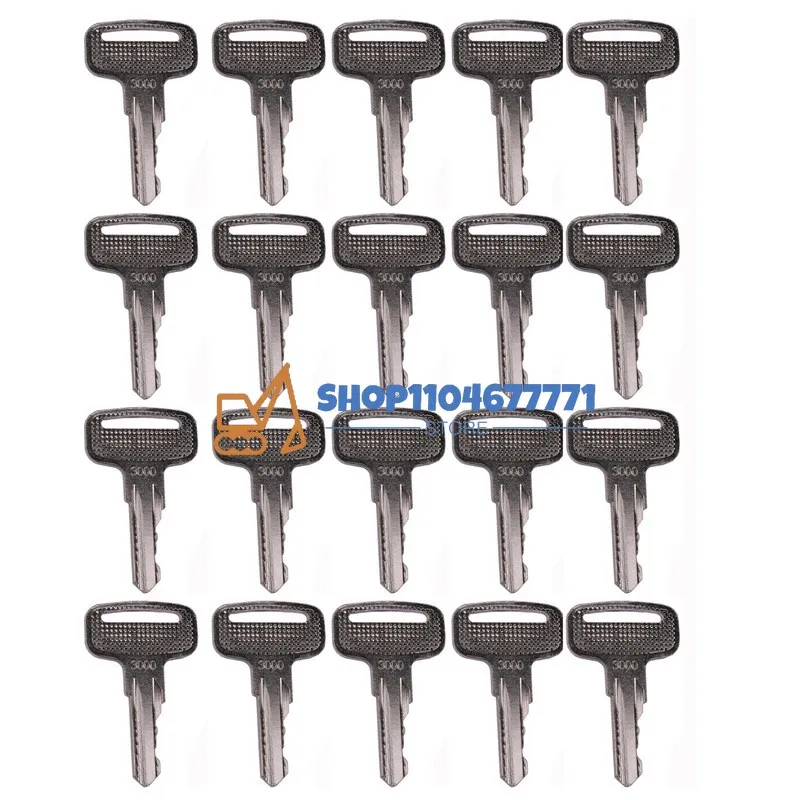 

20X ключ зажигания 3000 GE83093,83093GT для Genie S40 S45 S60 S65 S80 S85 SX150 SX180 Z-135/70, Z-30/20N телескопический подъемник стрелы