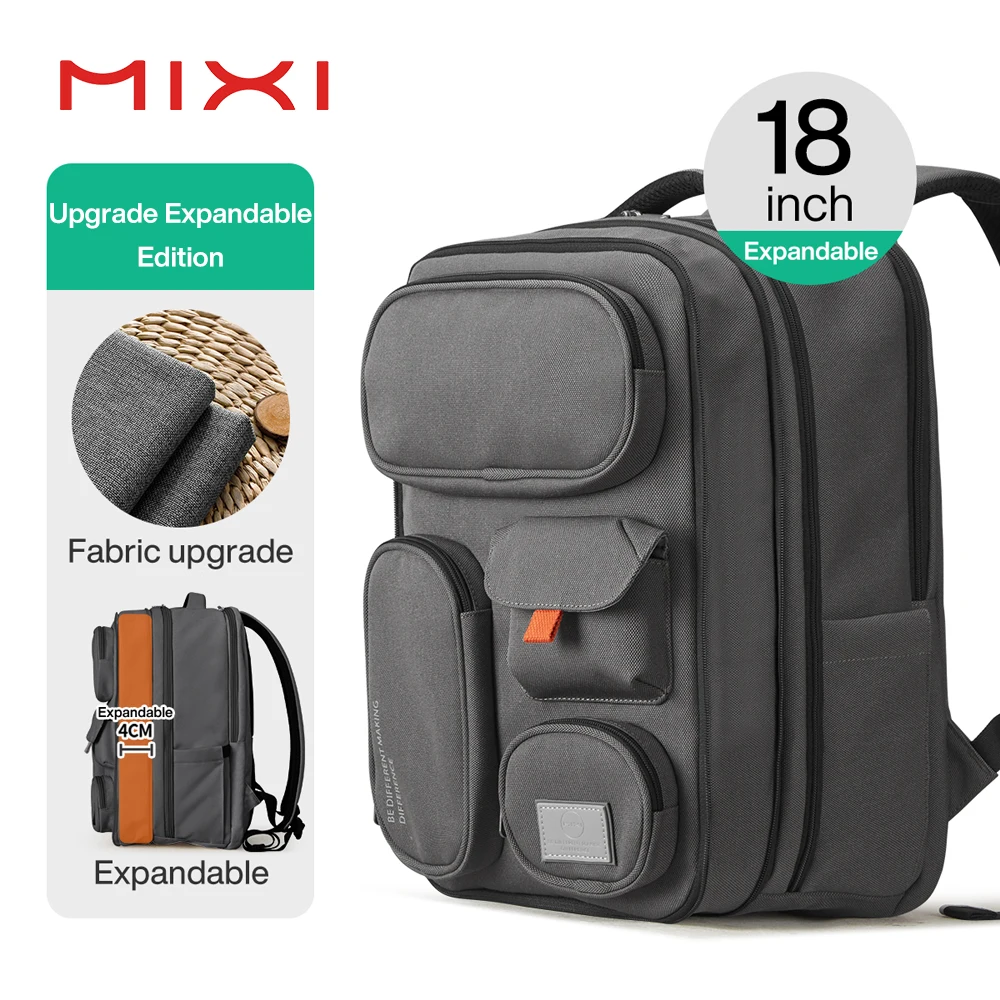 Mixi Outdoor Backpack Women Travel Bag 18 Inch Men Rucksack  display picture 3