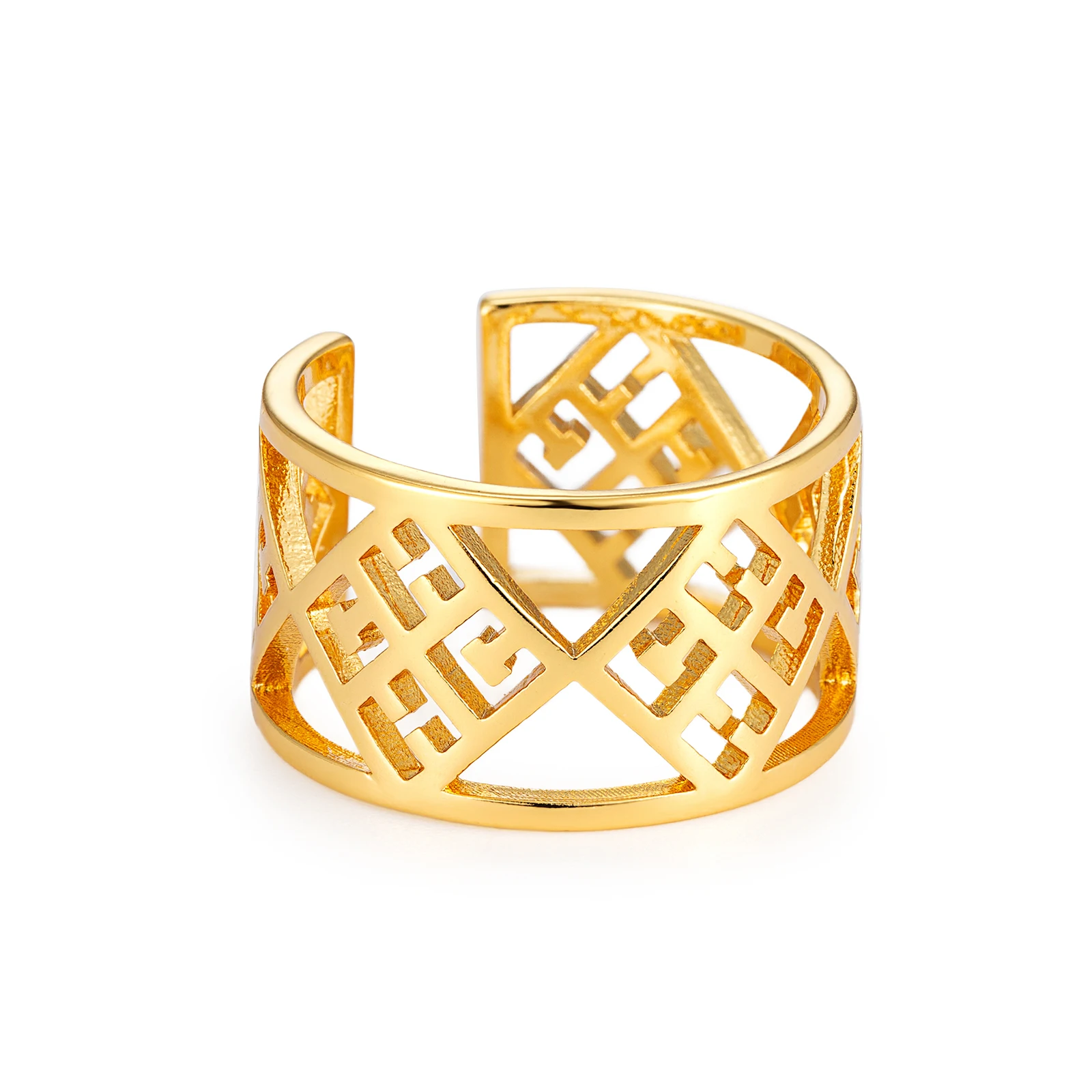 For CH fashion Rings For Women Crossover Love Engagement Wedding Ring Crystals Luxury Jewelry Christmas Gift