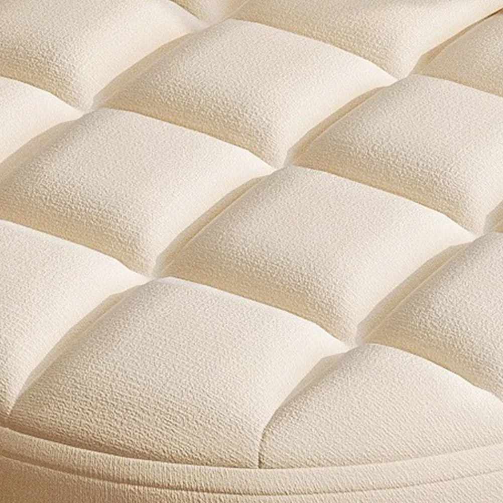 

Pu Round Stool Seat Replacement Pad For Kitchen Dining Room Bar Chair Cushion Cover Canteen Supply Stool Accessory