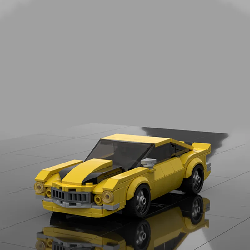 

277pcs MOC Camaro Z28 Bumblebee City Champions Model Building Blocks Christmas Gift Architecture Toys Creative Idea Education