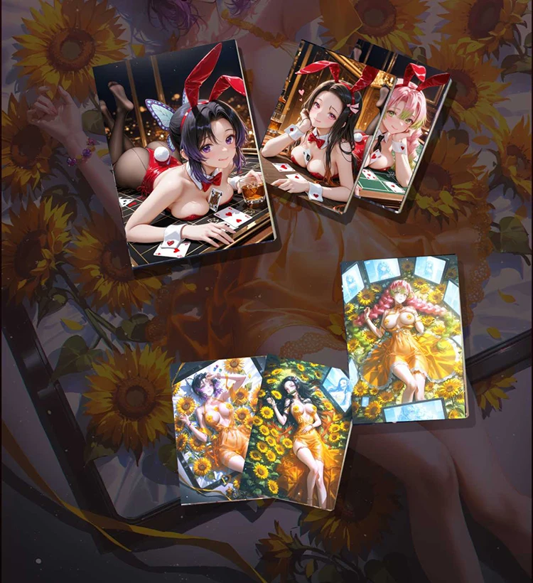 산치 문화 창작 귀멸의 칼날 컬러 페이퍼 A6 아크릴 보드 네즈코 시노부 애니메이션 귀멸의 칼날 보드 장난감 취미 선물