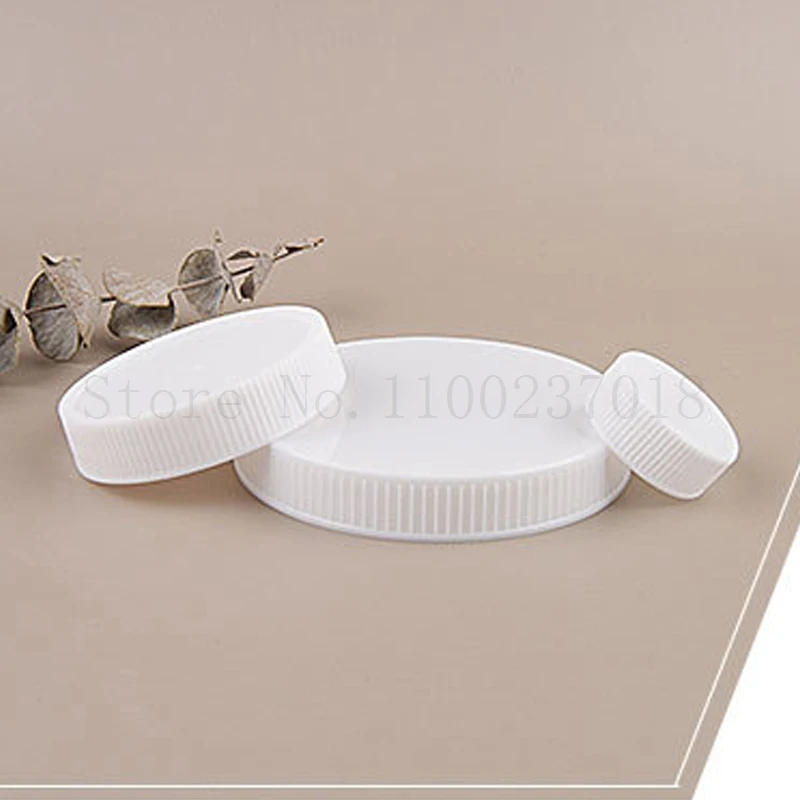 Tarro transparente de plástico con boca ancha para decoración de uñas, botella de cristal de limo, Poke, Color barro, 30 unids/lote, 10, 120, 200g