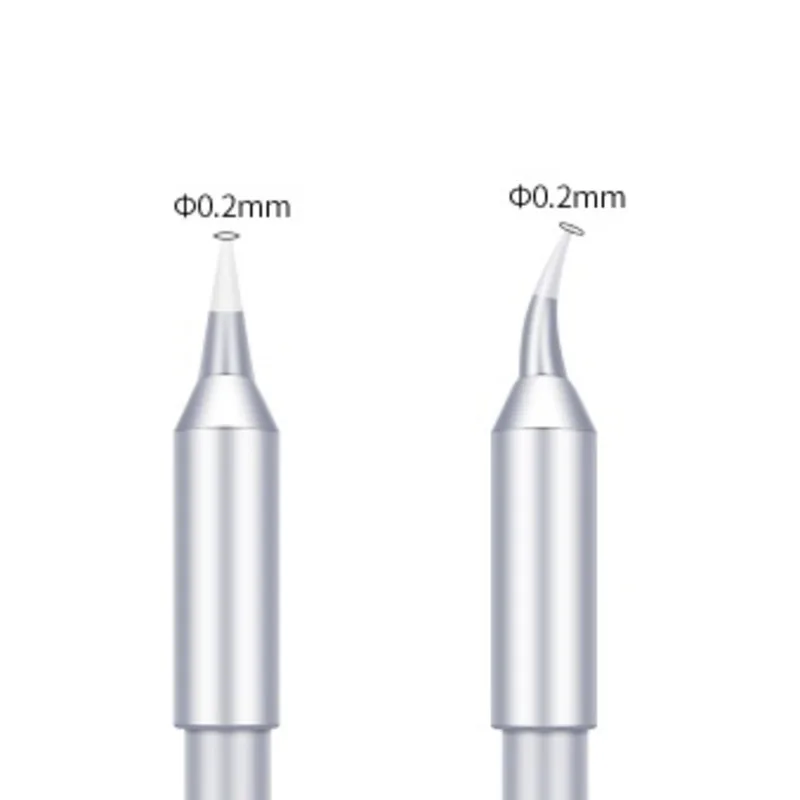 Lead-free C245 Soldering Tip Universal YIHUA T245 Tips Fast Heating C245 Straight Curved Head For SMD Welding Replacement Parts