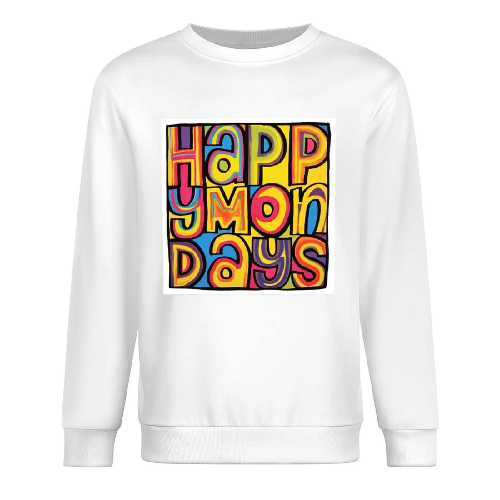 Happy Mondays Sweatshirt Anime Kleidung Herren Sweat-Shirt Set Winterkleid ung Sweatshirt männlich