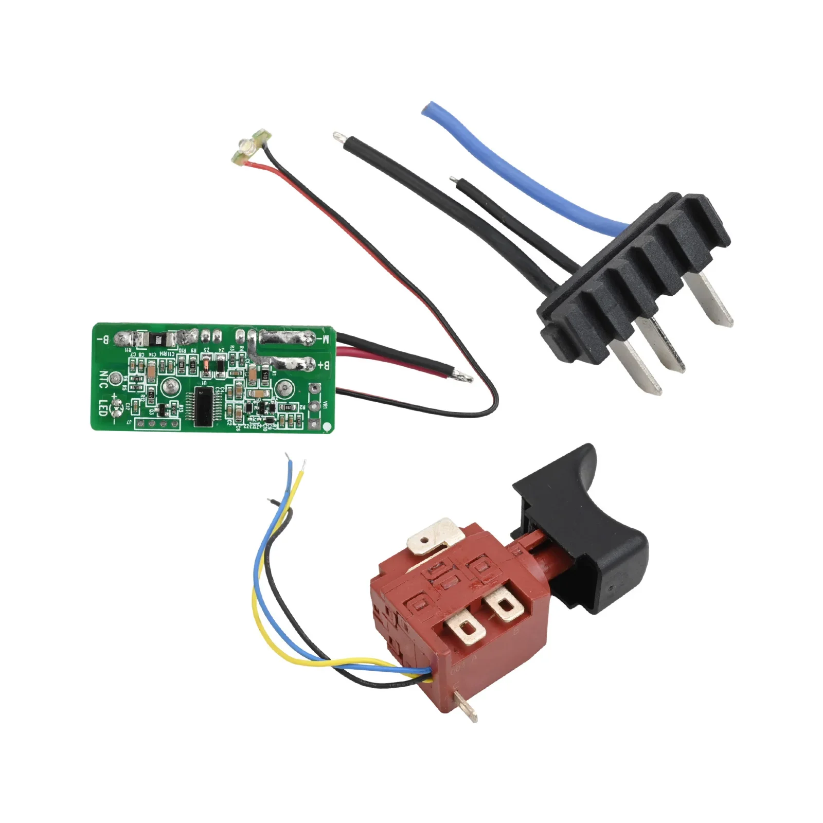 

1set Replacement Switch Drill Control Board Connector Accessories For WU390 WX390 WX390.1 WX390.31 WU390.9 WX390.9 20V H3