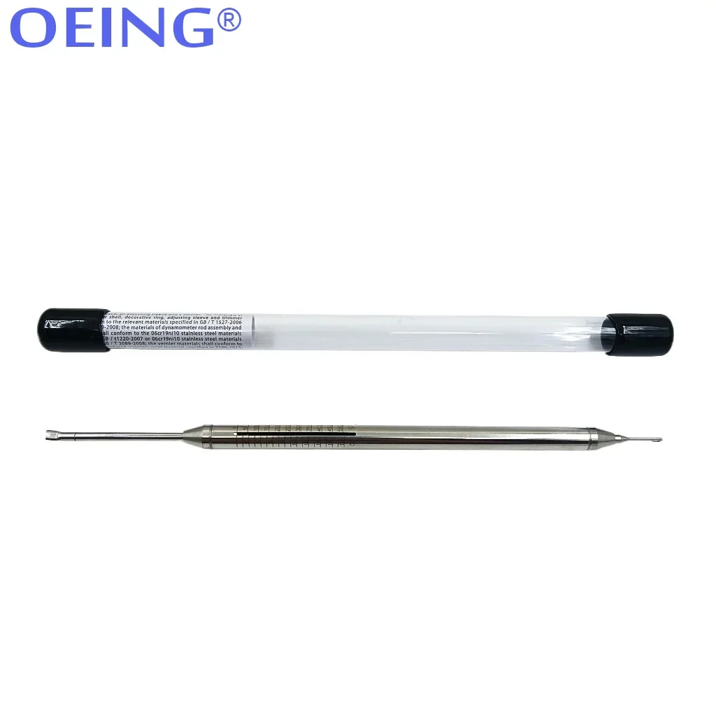 1Pc Dental Orthodontic Dynamometer Force Gauge Elastics Stress Tension Meter Autoclavable Dentistry Measuring Therapy Tool