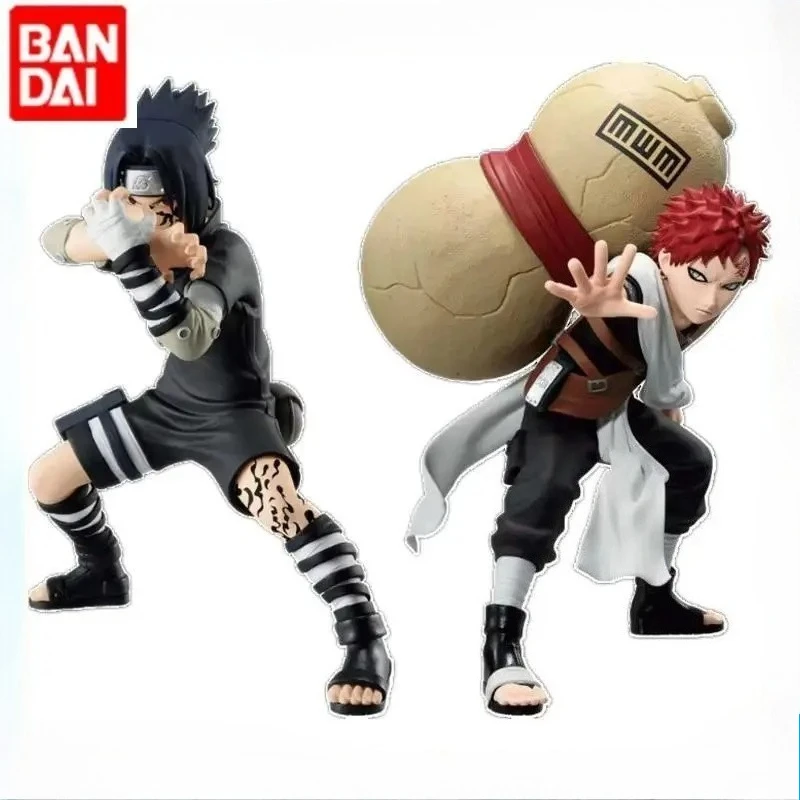 

Bandai Banpresto Naruto Vibration Stars Uchiha Sasuke Gaara Pvc Figure Model Genuine Desktop Ornament Doll