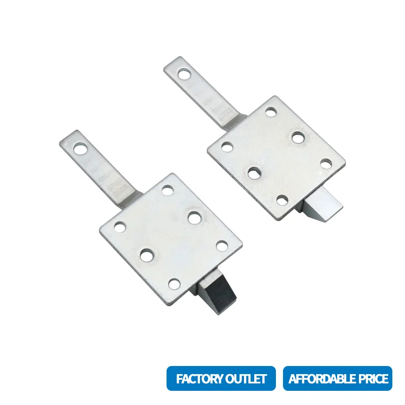 (4 Pieces) Automatic Closing Spring Telescopic Buckle Lock Electronic Product Automotive Parts Power Mechanical Box