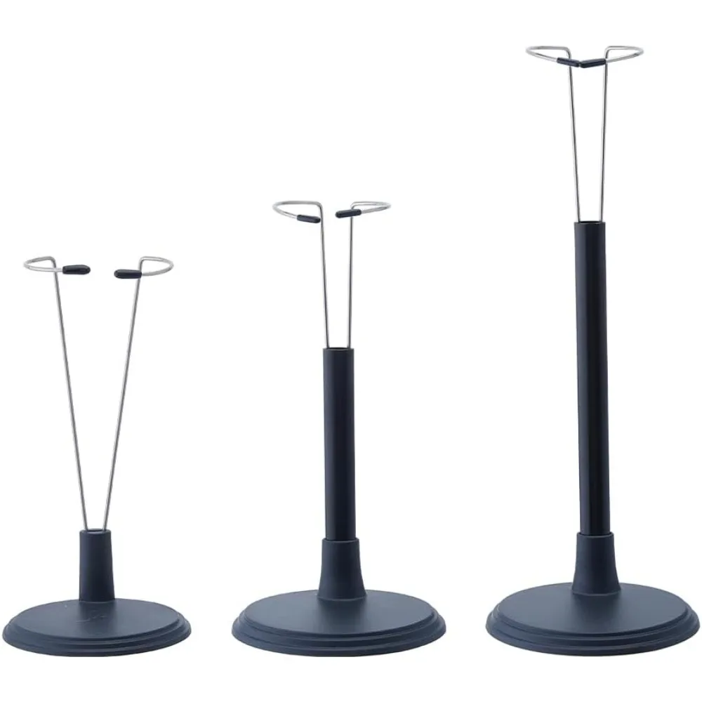 

12 комплектов, 3 стиля, подставка 4,3/5,2/7,5 дюйма, черная регулируемая подставка, подставка для фигурок, портативный органайзер, поддержка дисплея