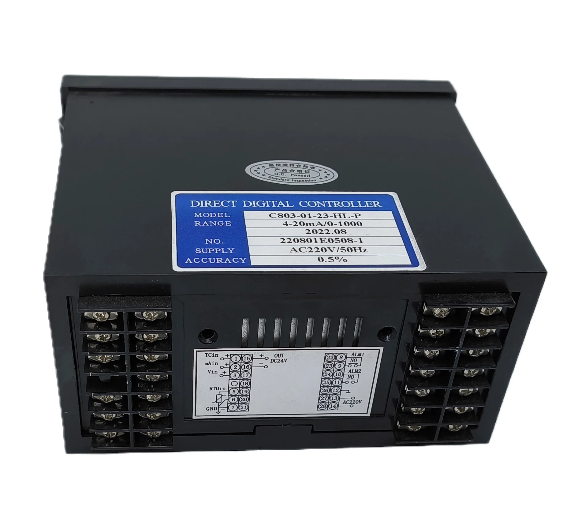 BOY-S502-C803 Controlador de exibição digital inteligente Ajuste automático digital Interface configurável do usuário totalmente aberto