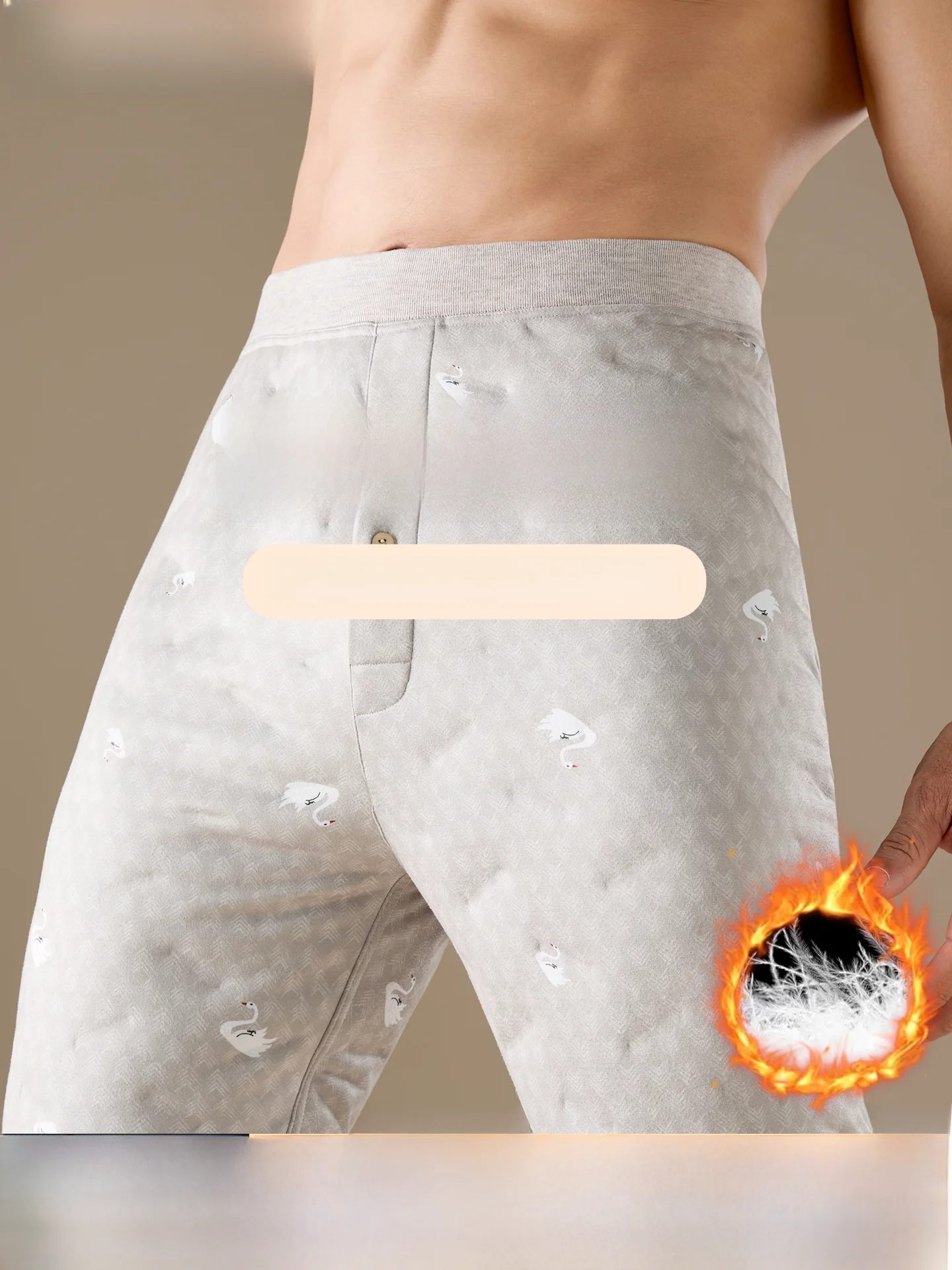 pantaloni-termici-da-uomo-foderati-in-pile-bianchi-in-piuma-d'anatra-resistenti-al-freddo-caldi-adatti-per-l'uso-in-ambienti-interni-antivento-da-indossare-come-biancheria-intima