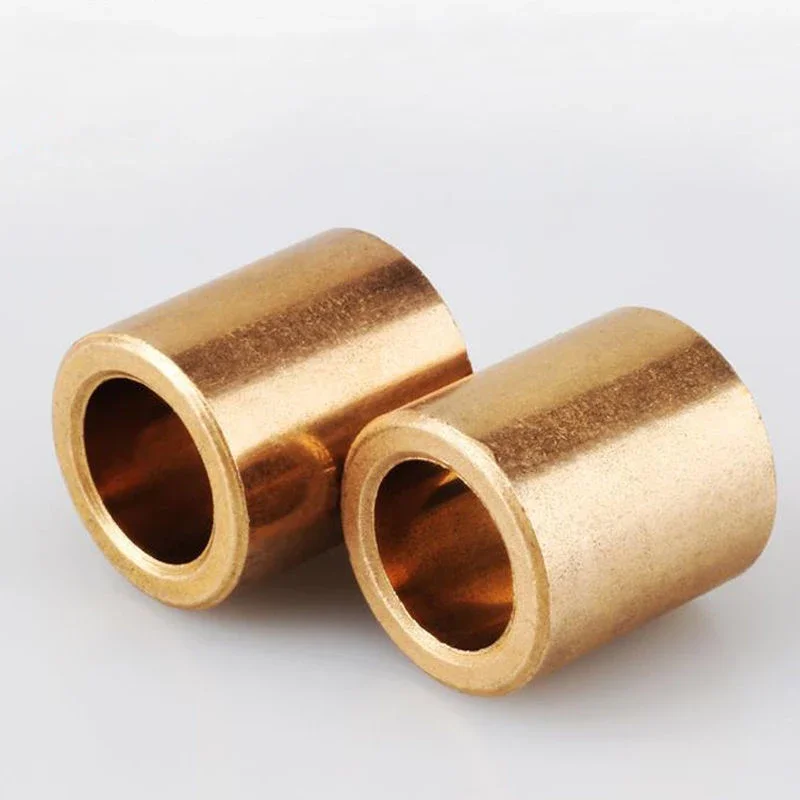 1Pcs Powder Metallurgy Bearing Copper Sleeve ID 38/40/45/50/55/60mm Brass Bushing Guide Sleeve Copper Base Bearing