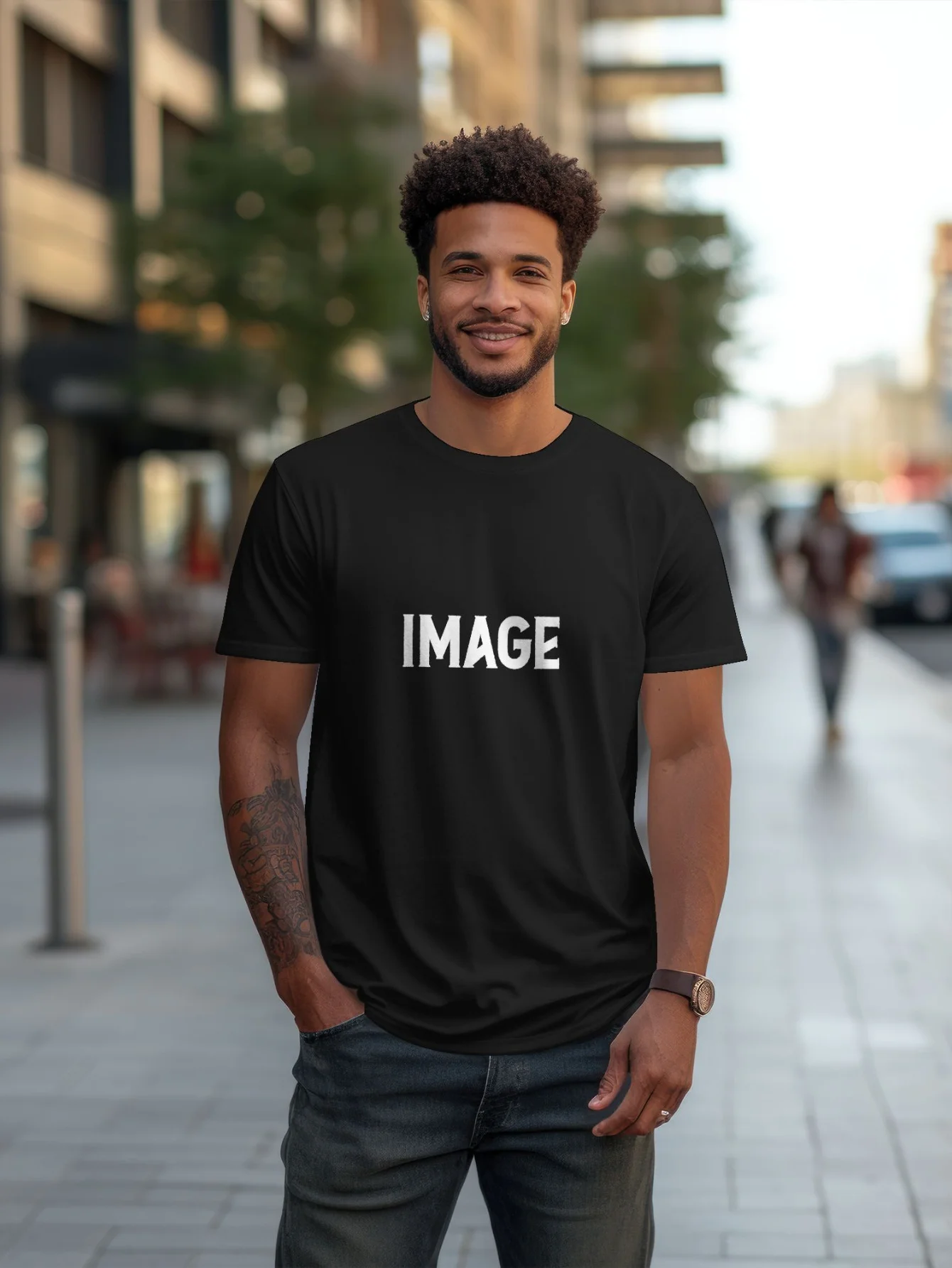 

Мужская футболка с логотипом MTV в стиле ретро — дышащий хлопок, удобная посадка для повседневного активного отдыха, круглый вырез с коротким рукавом и