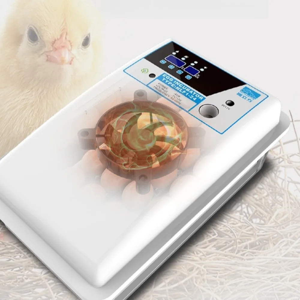 Household Fully Automatic Incubator Roller Silent Intelligent Small Breeding Incubators for Chickens Ducks Geese and Pigeons