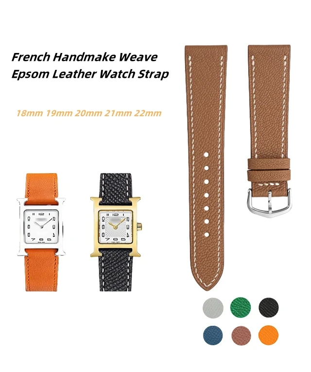 Fit For Cartier Ballon Bleu Watch Strap For Momen 18mm 19mm 20mm 21mm 22mm Genuine Epsom Leather Waterproof Watch Band