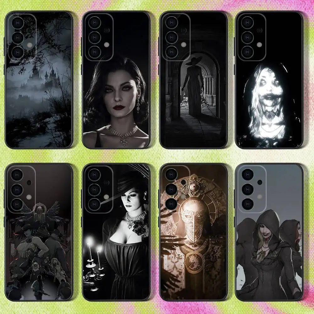 

Game R-Resident E-Evil Village Phone Case For Samsung S25,S24,S21,S22,S23,S30,Ultra,S20,Plus,Fe,Lite,Note,10,9,5G Black Cover