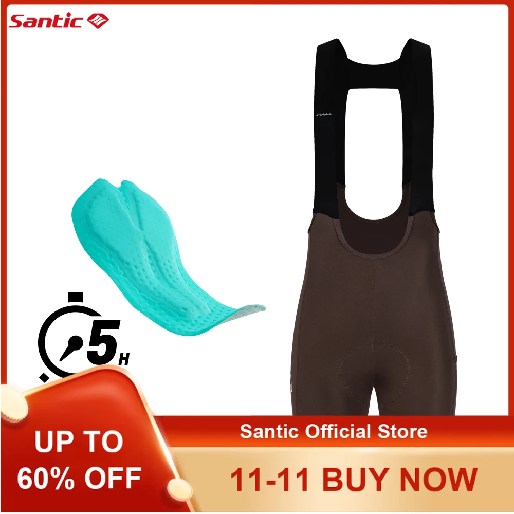

Santic велосипедные шорты с нагрудником, женские дышащие быстросохнущие шорты с нагрудником, итальянские велосипедные шорты с мягкой подушкой
