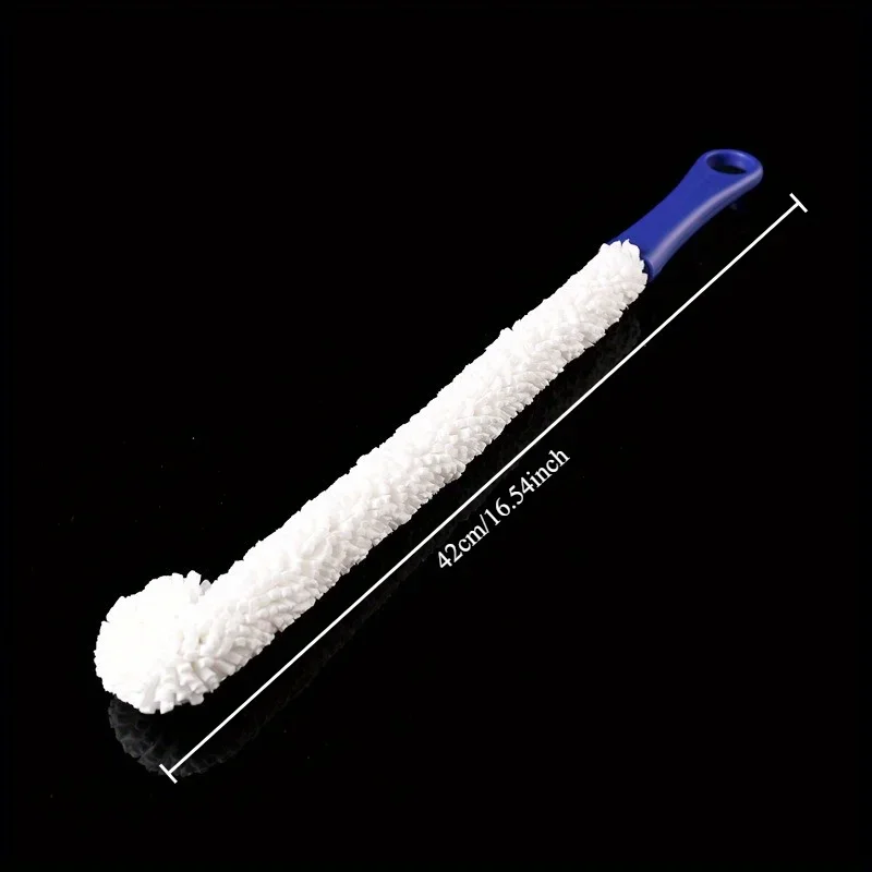 Sobering Brush for Water Pipe, Red Wine Glass Brush for Any Curved, Goblet Brush, Cleaning Brush