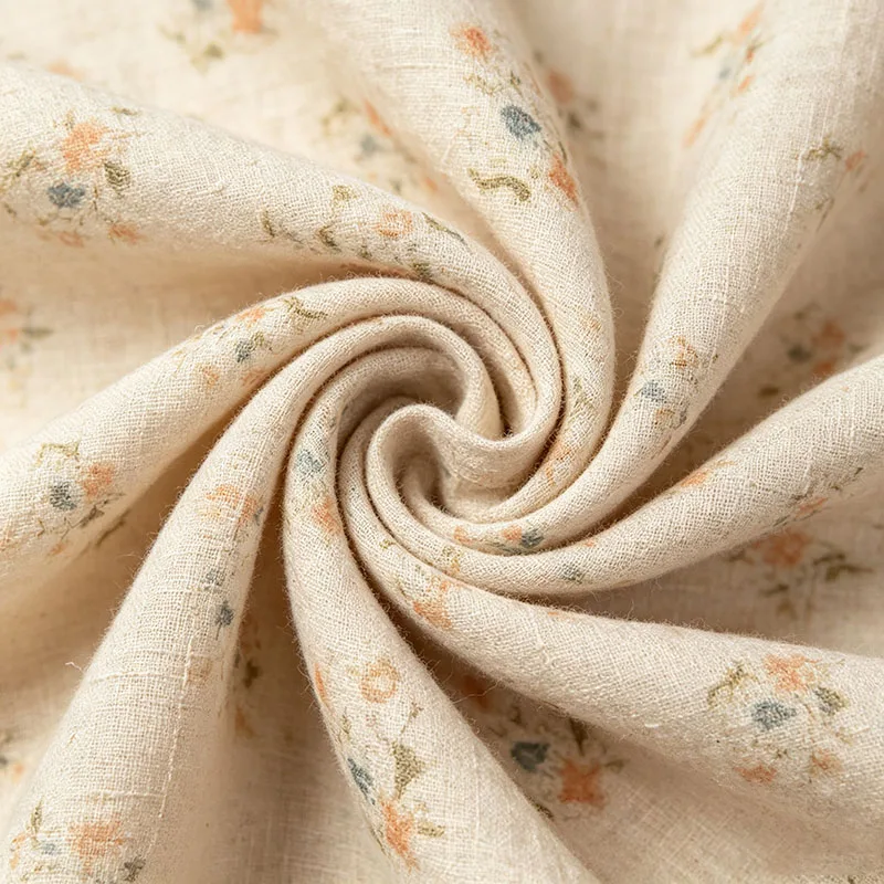 Pure Ramie Fabric, Sand Washed Twill Dyed High Density, Breathable Cool Feeling Wrinkle Resistant, For Tablecloth Curtain, Facto