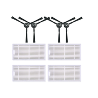 B99A-For Ilife V5S/V5S Pro/V50/V5/X5/V3S/V3S Pro/V3L Vacuum Cleaner Accessories Side Brush Filter
