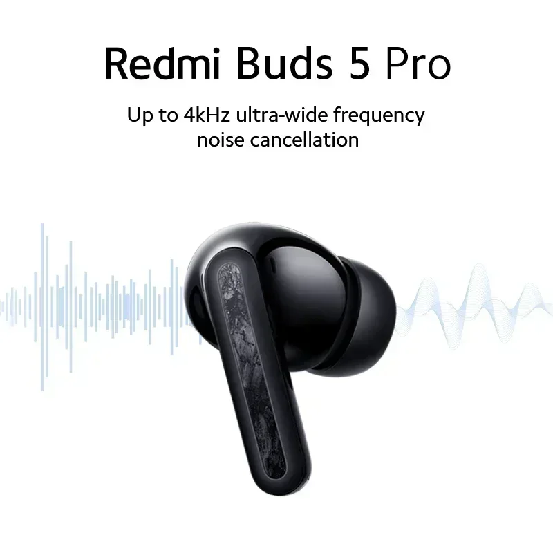 [World Premiere] Global Version Xiaomi Redmi Buds 5 Pro Up to 52dB Active Noise Cancellation 38 Hours Long image 4