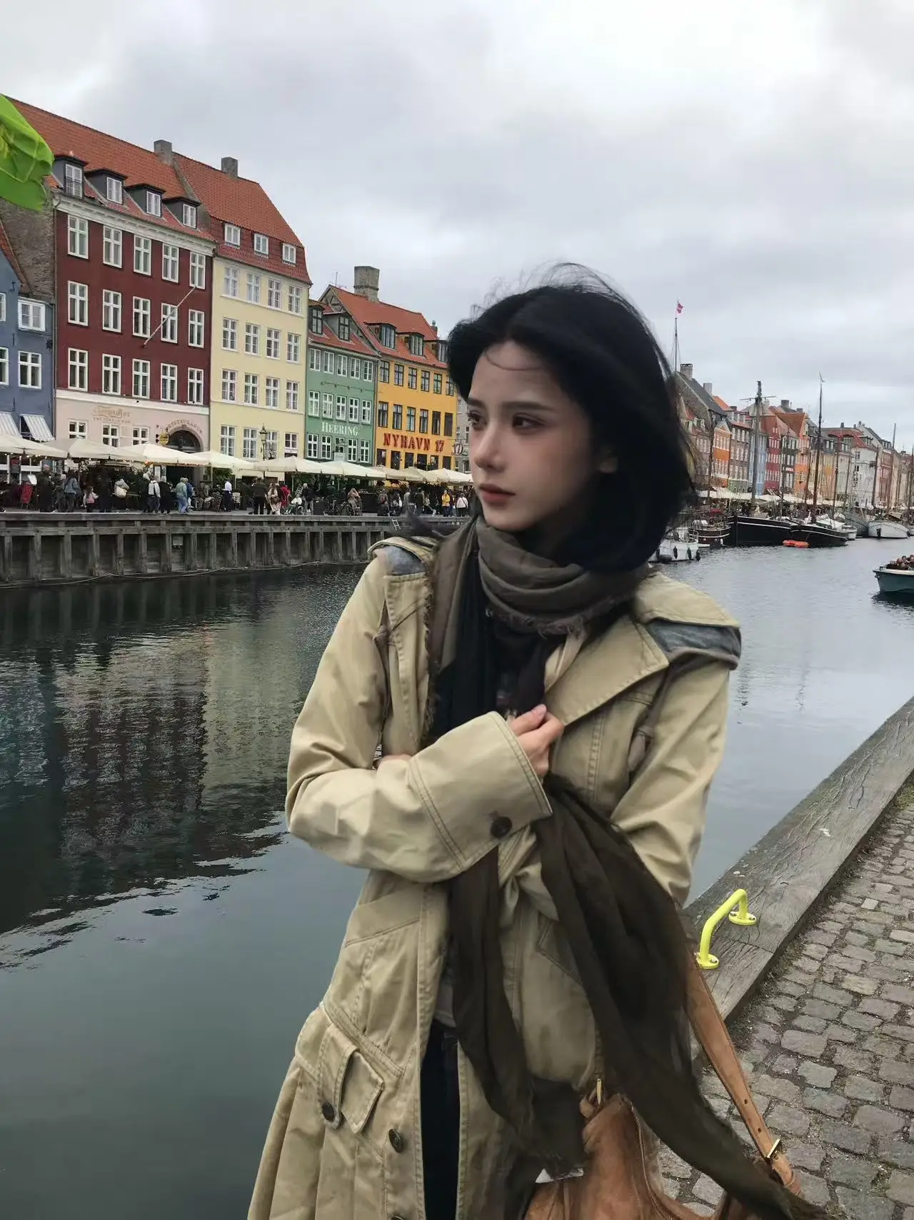 

Fall Faion Women's Hooded Denim Skirt Sle Coat Long Sve Straight Cut Korean Sle Regular Thin Single Button Closure