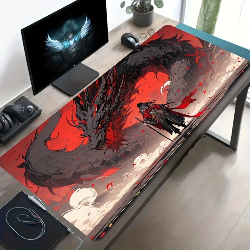 

Large Desk Mat Mouse Pad Gaming Cloth Surface Non Slip Rubber Base Mousepad for PC Laptop Keyboard Office Desk