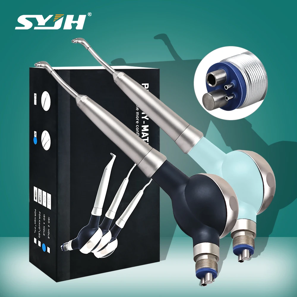 

SYJH Dental Sand Blaster Gun Hygiene Prophy Jet Sandblasting Machine Air Teeth Polishing Polisher Handpiece Dentistry Tools