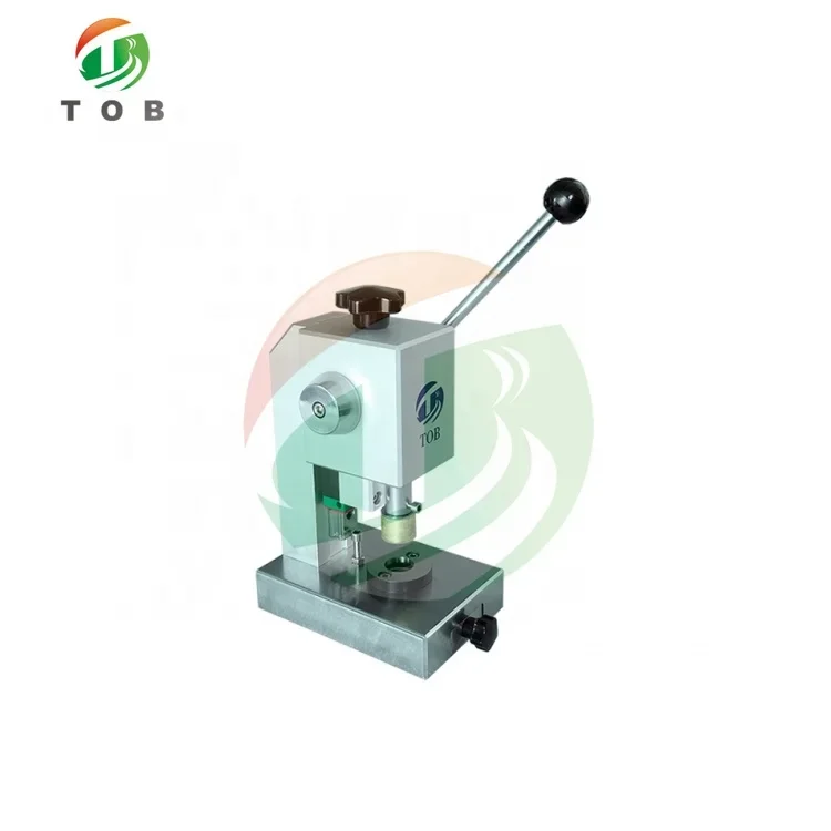 

TOB Manual Coin Cell Electrode Disc Cutting Machine