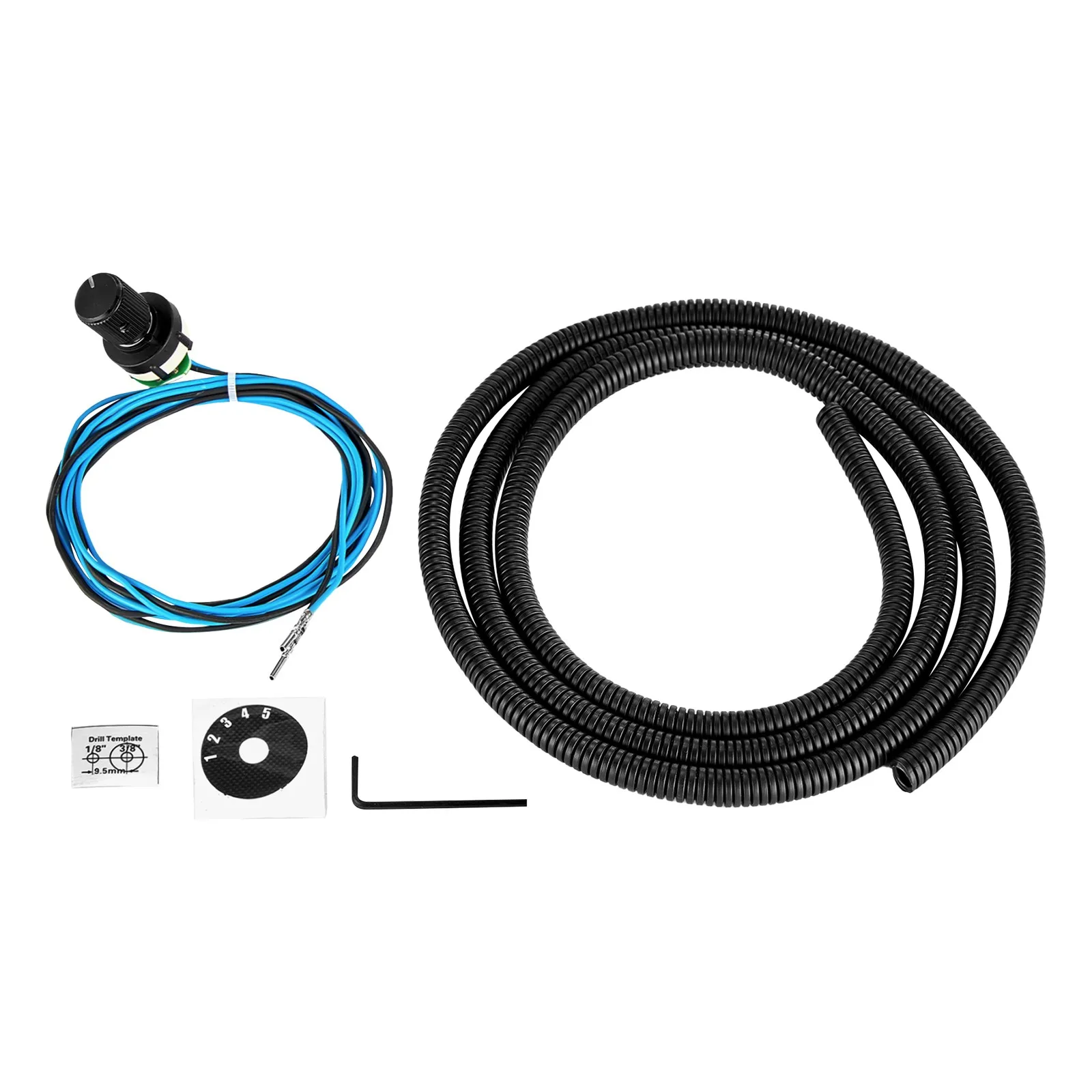 SOTF Switch Compatible for 2001-2004 Silverado/Sierra 2500HD & 3500HD LB7 Duramax, 5-Position Fuel Temp Shift-On-The-Fly Switch with Connector