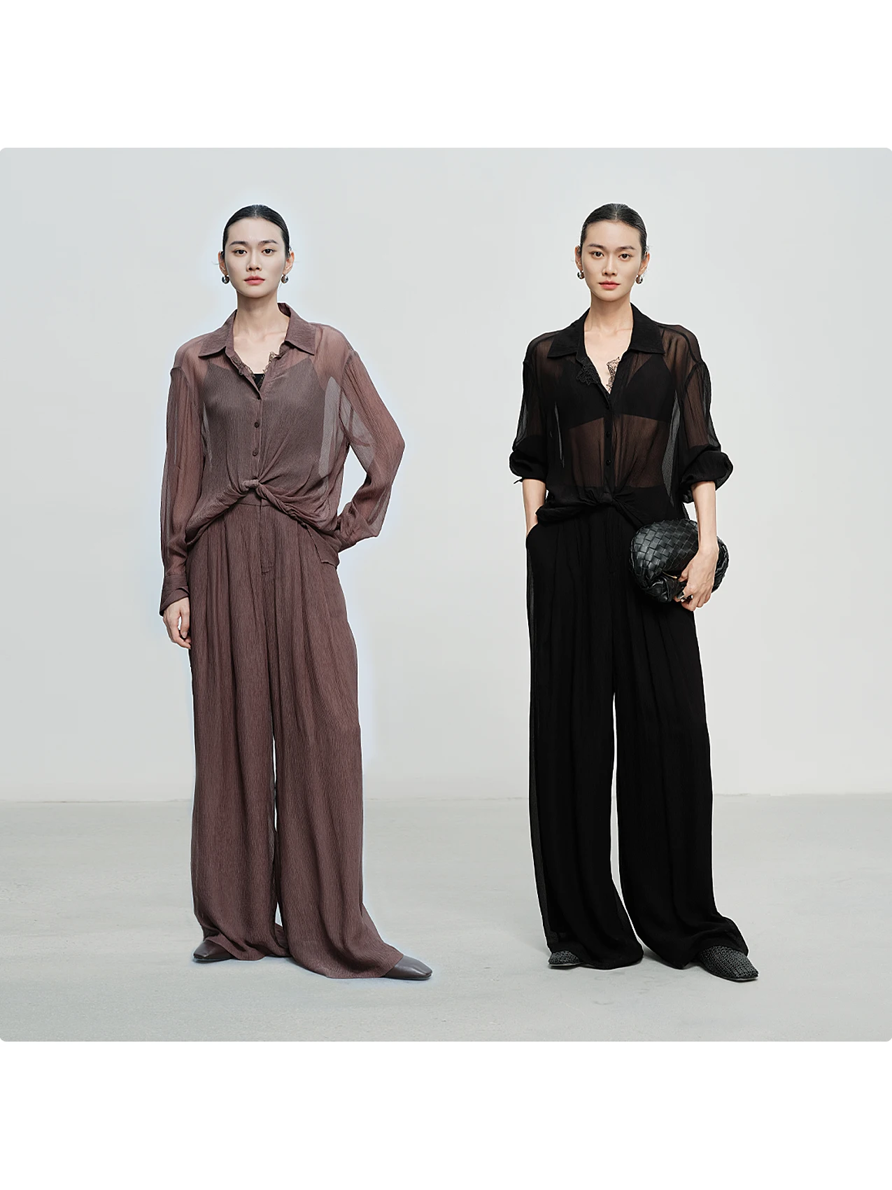 

Lace Splice Cool Sensation Loose Women's Shirt Summer Lazy Loose Sun Protection Top Breathable Comfortable Long Sleeve Blouse