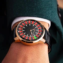 Richard A green casino table, the is the Casino NH35A movement sapphire glass watch men's fashion sports automatic watch