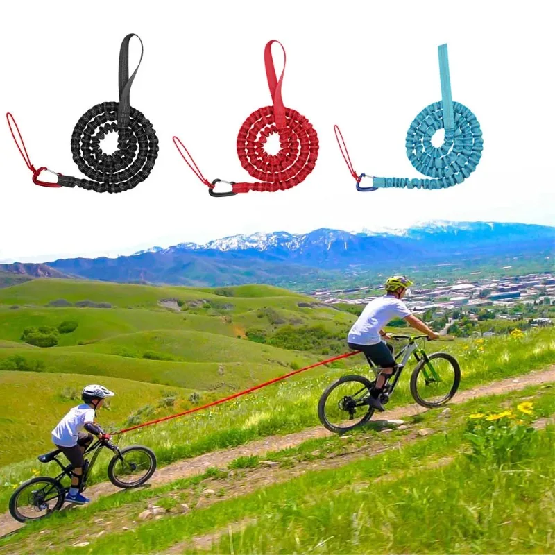 Bicycle Tow Rope Bicycle Traction Ropes Mountain Bike Parent-Child Pull  Convenient Trailer Rope