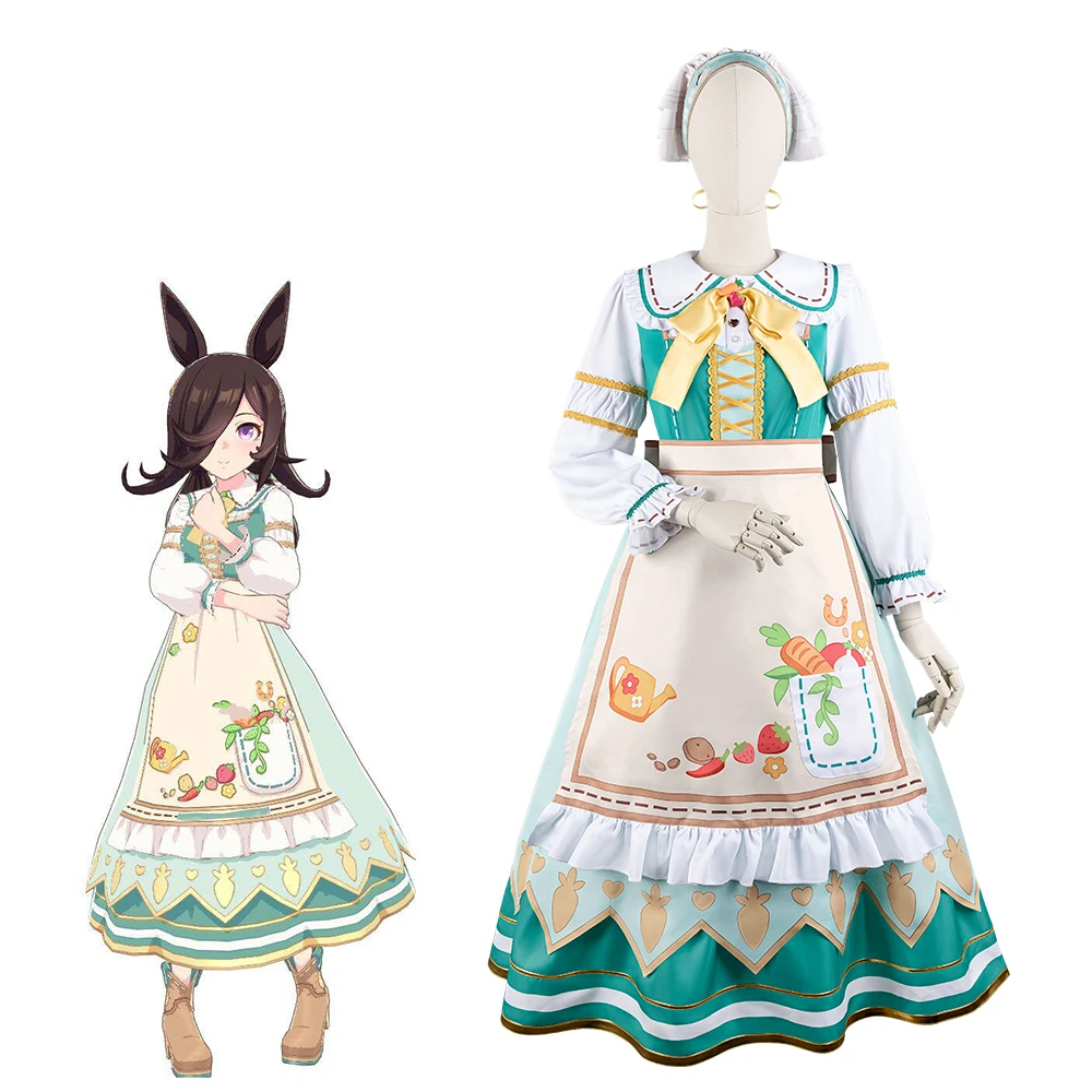 Rice Shower Cos Uma Musume: Pretty Derby  Cosplay Yummy Dreamy Fairy Costume Anime game Halloween