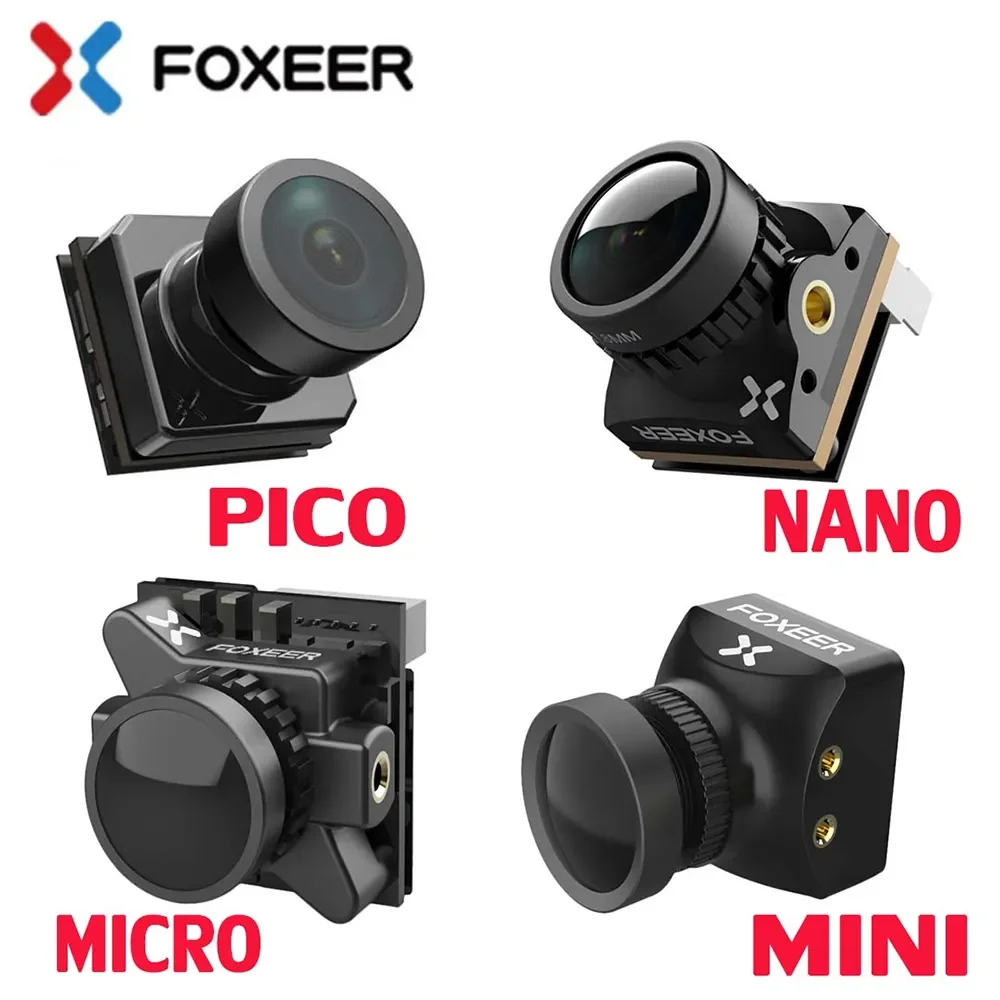 

FOXEER Razer Pico/Razer Mini/Razer Micro/Razer NANO 1200TVL PAL/NTSC Switchable 4:3 16:9 FPV Camera for RC FPV Racing Drone