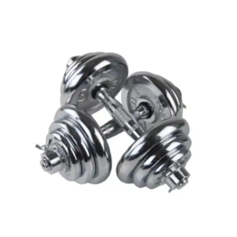Adjustable Dumbbell Pair Cast Iron 105 Lbs Total Weight (2 X 52.5 Lbs) Home Gym Weights