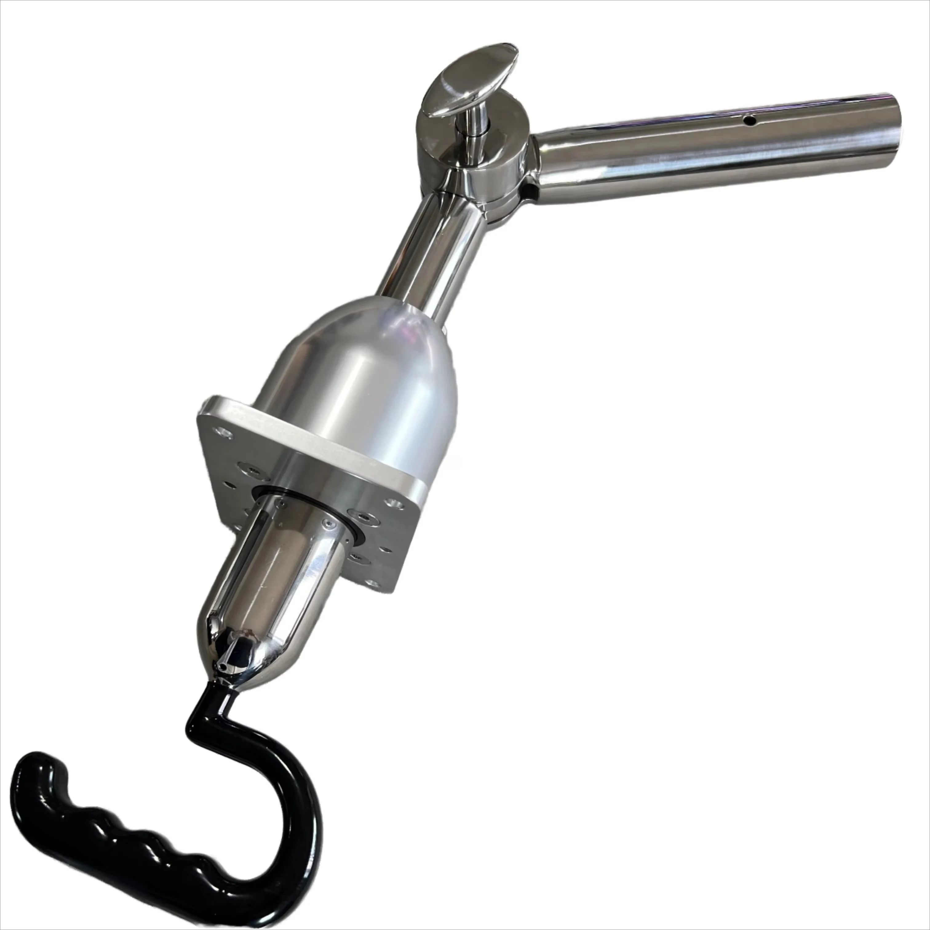 

Adjustable Top Base Mount Outrigger Holder for 1-1/2" 1.5 Inch 38mm Pole Stainless Waterproof Saltwater Fishing Portable