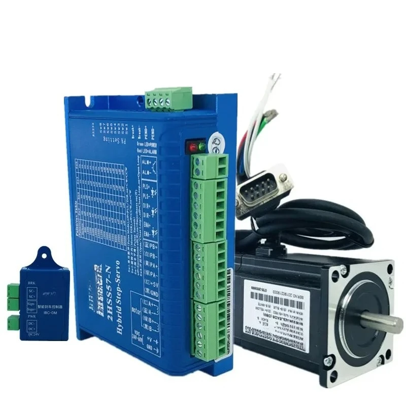 

57J1880EC-1000-SC+2HSS57 g 2.2Nm closed-loop brake stepper motor drive control