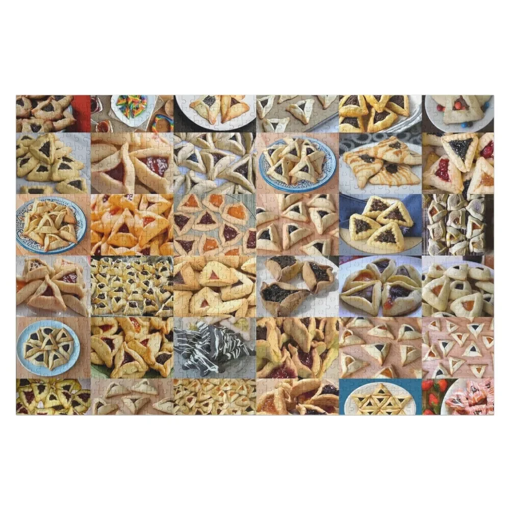 

Hamantaschen Jigsaw Puzzle Christmas Gifts Photo Diorama Accessories Custom Child Gift Puzzle