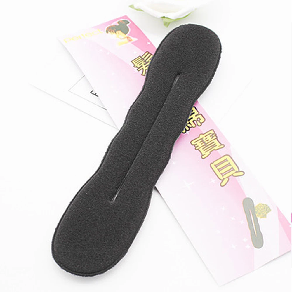 

Curly Hair Maker Sponge Plastic Loop Hair Scrunchie Headband Twist Donut Bun Curler Braiders Hair Styling Tools