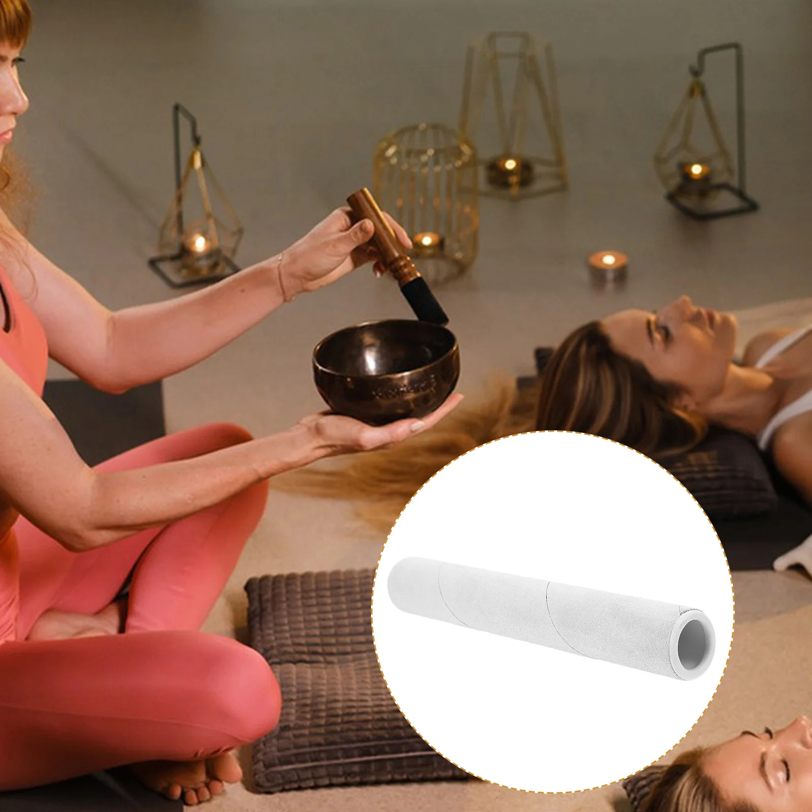 

Multi Functional Crystal Singing Bowl Mallet Sound Bowl Rod Stick For Yoga Meditation Accessories Handcrafted Percussion Tool