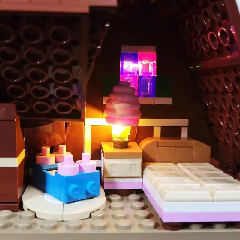 مجموعة إضاءة LED LYBMTWF متوافقة مع منزل خبز الزنجبيل لعيد الميلاد Lego 10267 (لا تشمل طوب البناء) #4