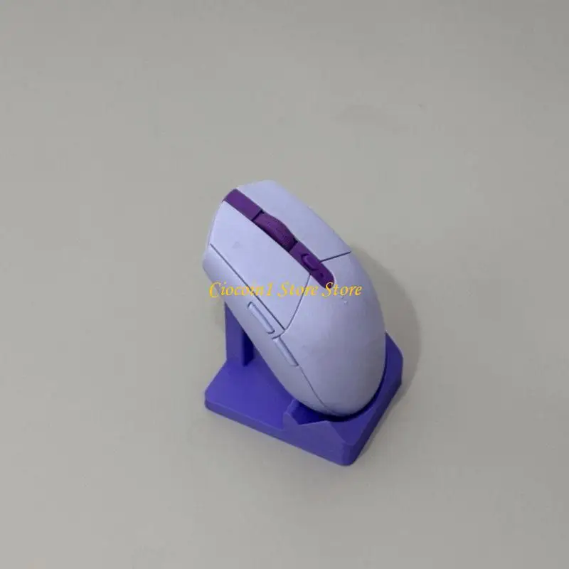A3PC ABS Mouse Display Stand Secure Holder for 3-5inch Mouse Workspaces Organizers