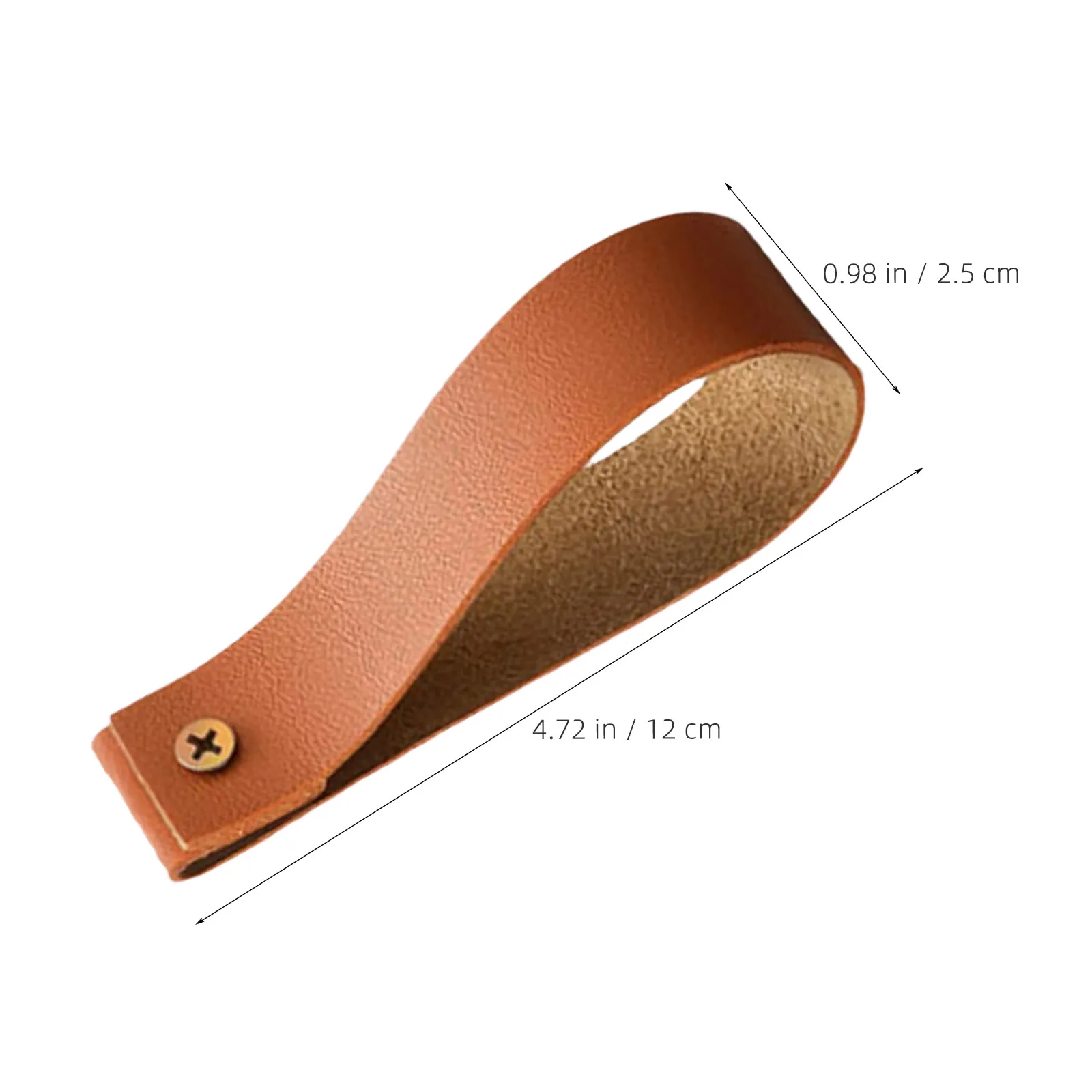 8Pcs Wall Mounted Curtain Rod Holders Faux Strap Hooks Bathroom Kitchen Bedroom Boho Towel Clothes Organizer view 3