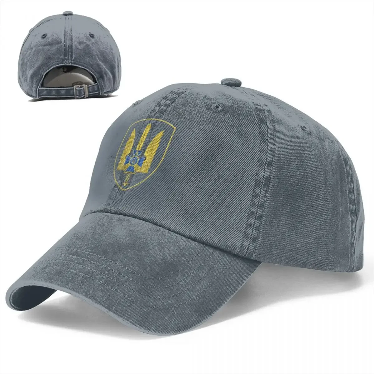 Summer Dad Special Forces Of Ukraine Baseball Cap Ukrainian Alpha Spetsnaz Vintage Cowboy Hats Bone Washed 100% Cotton Casquette