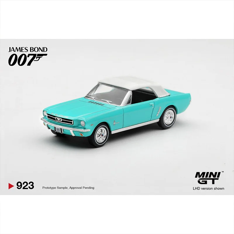 Pre-Sale Minigt 1:64 1965 Ford Mustang Convertible 007 Thunderball Diecasting Car Model Collectible Display For Hobby Collectors - view 5