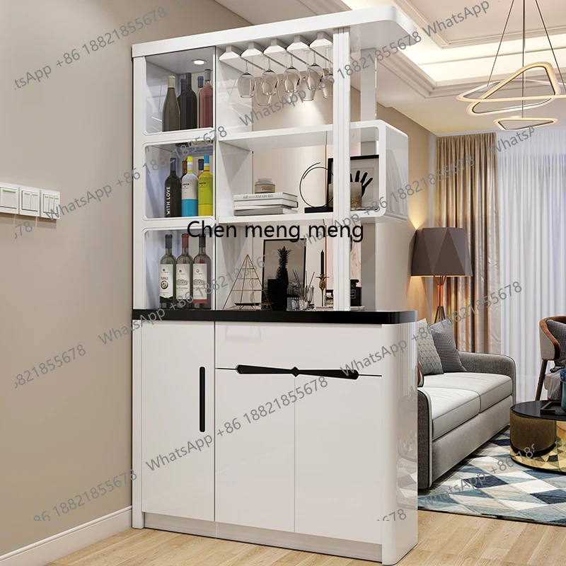 

Living room double-sided entrance entrance shoe cabinet modern simple partition foyer wine cabinet decorative screen cabinet