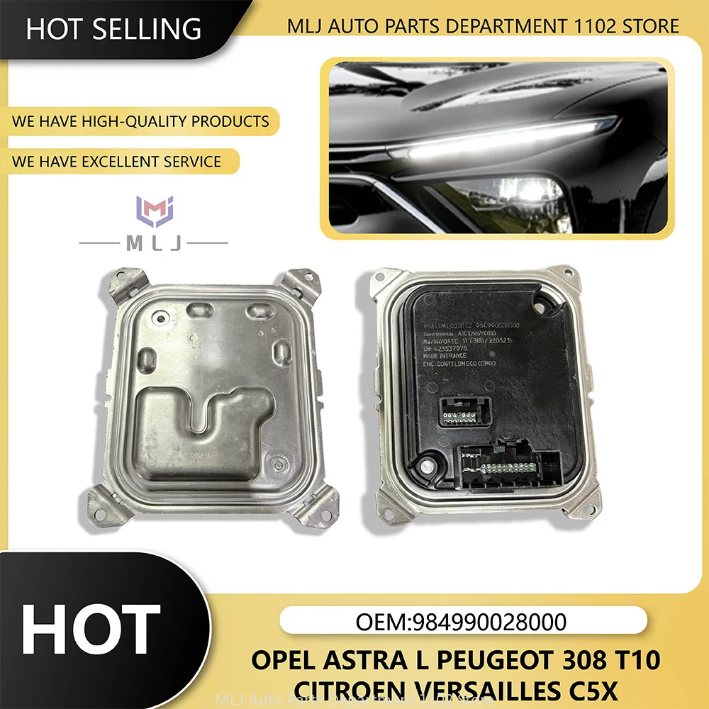 

For Opel Astra L Peugeot 308 T10 Citroen Versailles C5X Headlight DRL Ballast Control Module Unit Angel Eye Unit Car Accessories