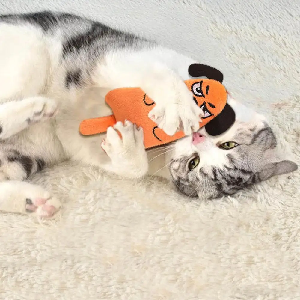 

Kawaii игрушка для домашних животных, игрушка с кошачьей мятой, товары для кошек, милые игрушки для кошек, котенок, шлифовка зубов, плетеные игрушки для жевания собак